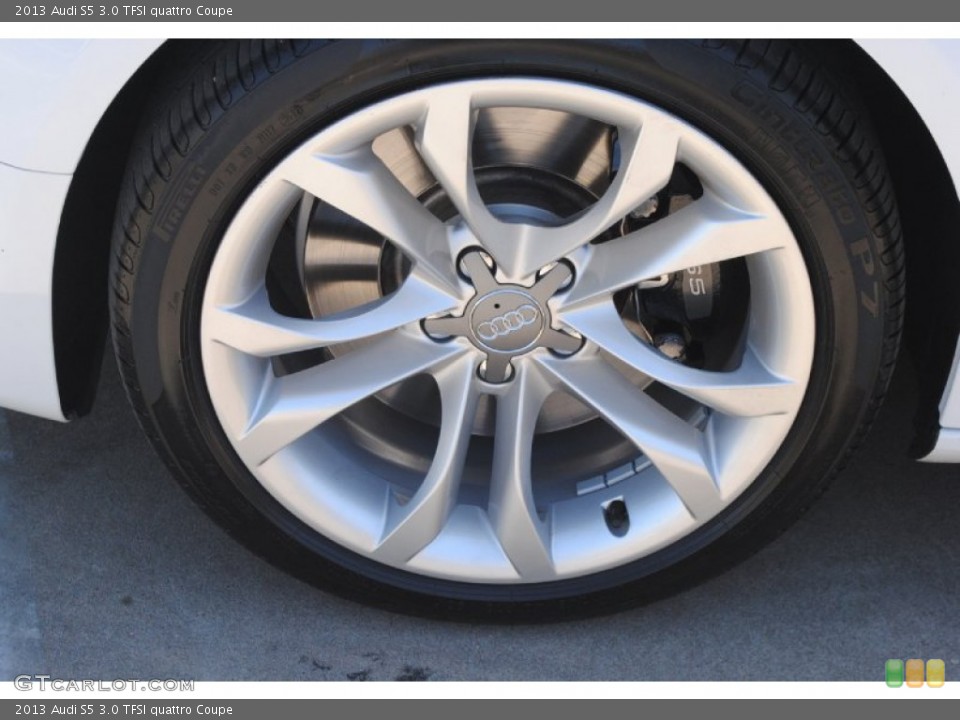 2013 Audi S5 3.0 TFSI quattro Coupe Wheel and Tire Photo #80847571