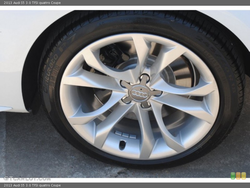 2013 Audi S5 3.0 TFSI quattro Coupe Wheel and Tire Photo #80847630
