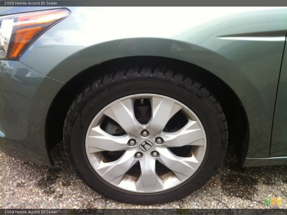 2009 Honda Accord EX Sedan Wheel and Tire Photo #80847662