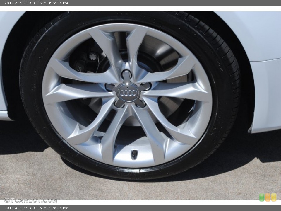 2013 Audi S5 3.0 TFSI quattro Coupe Wheel and Tire Photo #80847769