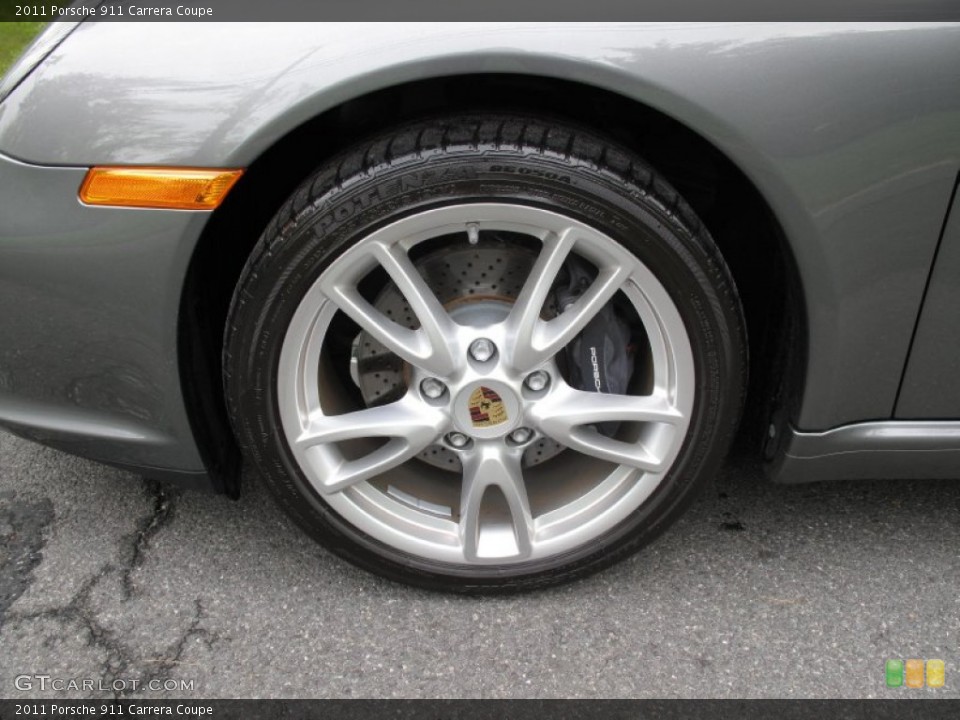 2011 Porsche 911 Carrera Coupe Wheel and Tire Photo #80856221