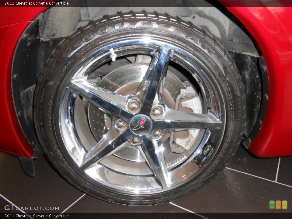 2011 Chevrolet Corvette Convertible Wheel and Tire Photo #80859034