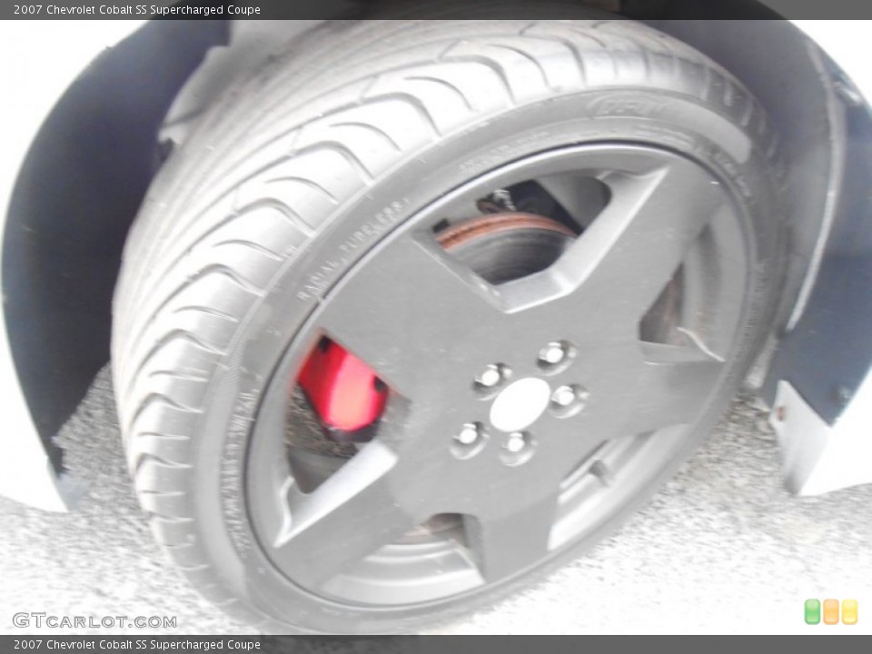 2007 Chevrolet Cobalt SS Supercharged Coupe Wheel and Tire Photo #80859138