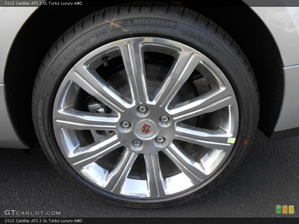 2013 Cadillac ATS 2.0L Turbo Luxury AWD Wheel and Tire Photo #80862418