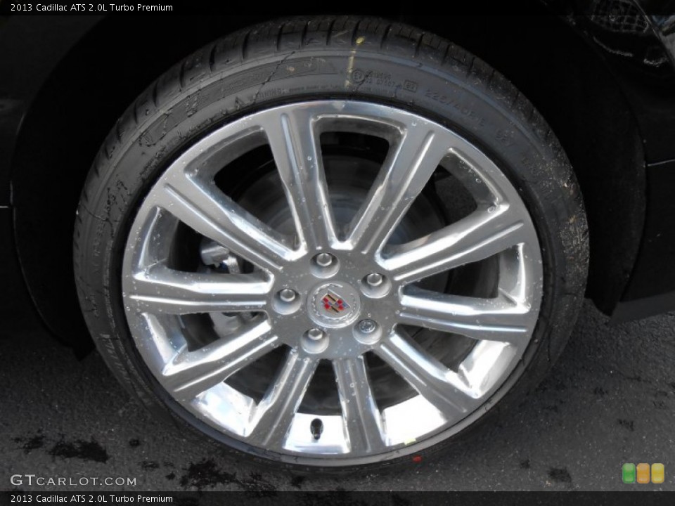 2013 Cadillac ATS 2.0L Turbo Premium Wheel and Tire Photo #80862816