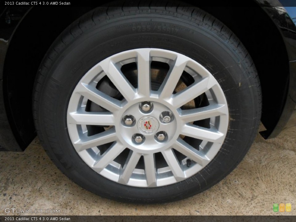 2013 Cadillac CTS 4 3.0 AWD Sedan Wheel and Tire Photo #80863578