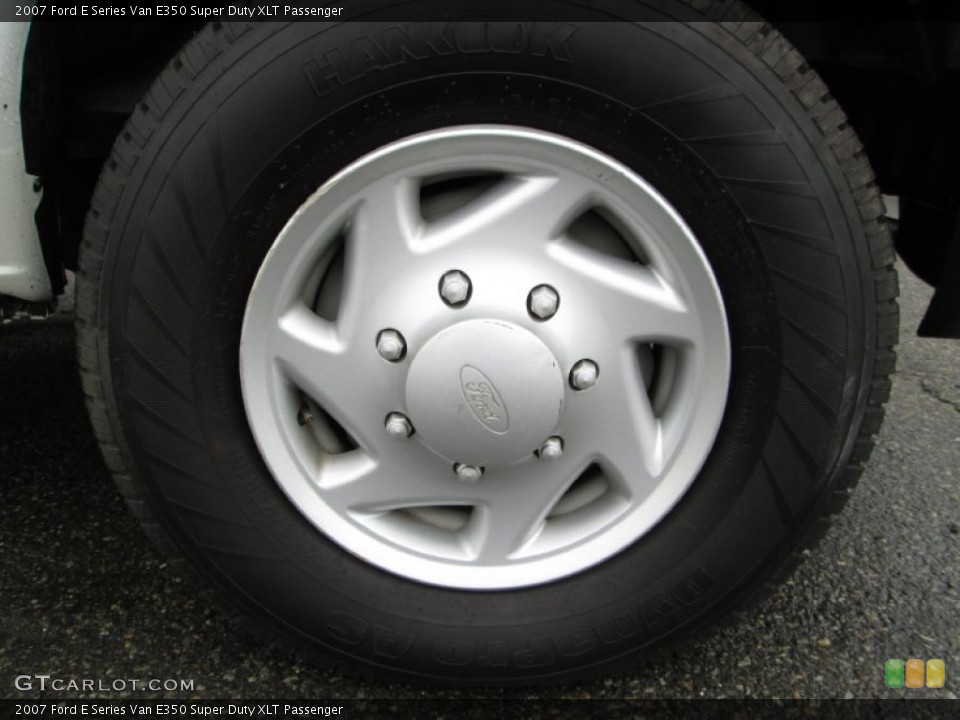 2007 Ford E Series Van E350 Super Duty XLT Passenger Wheel and Tire Photo #80868515