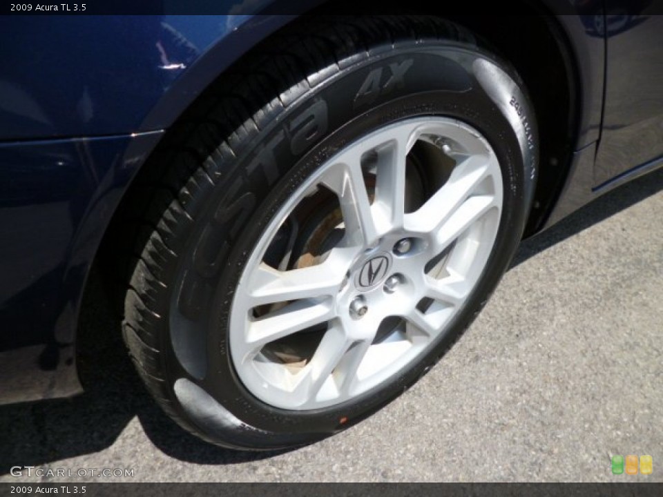 2009 Acura TL 3.5 Wheel and Tire Photo #80871328