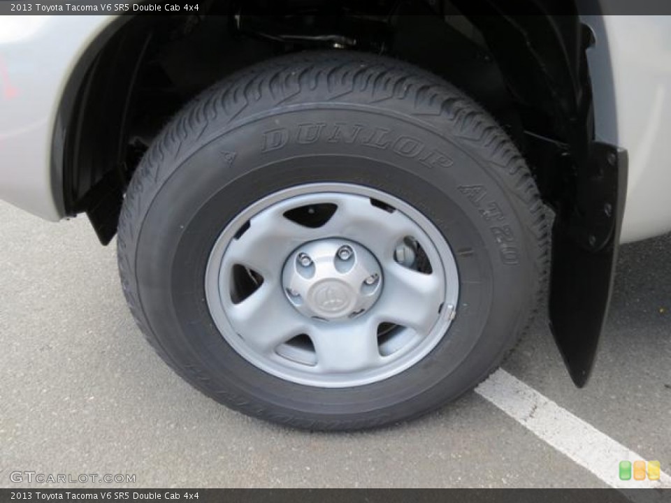 2013 Toyota Tacoma V6 SR5 Double Cab 4x4 Wheel and Tire Photo #80873889
