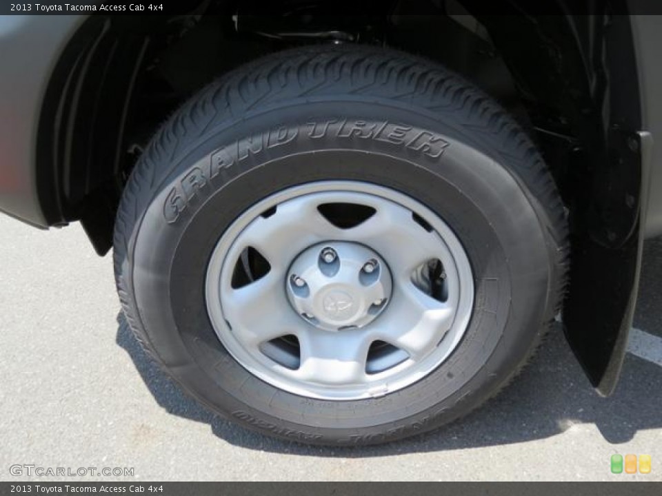 2013 Toyota Tacoma Access Cab 4x4 Wheel and Tire Photo #80879284