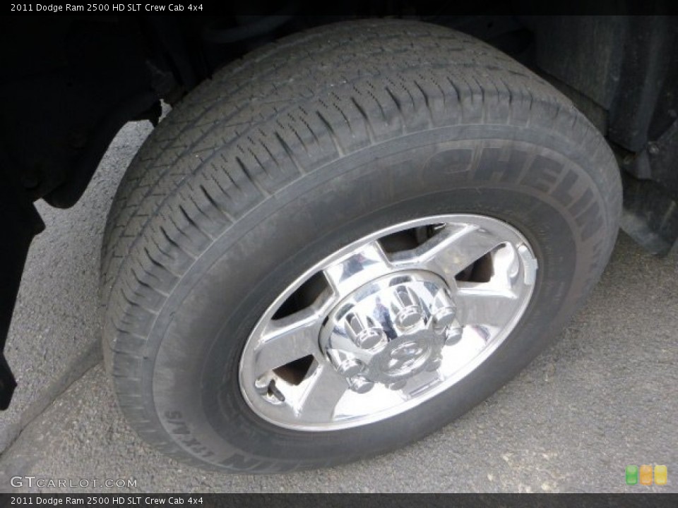 2011 Dodge Ram 2500 HD SLT Crew Cab 4x4 Wheel and Tire Photo #80880898