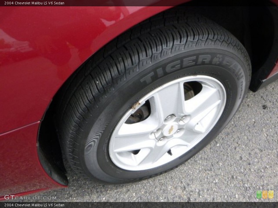 2004 Chevrolet Malibu LS V6 Sedan Wheel and Tire Photo #80881989