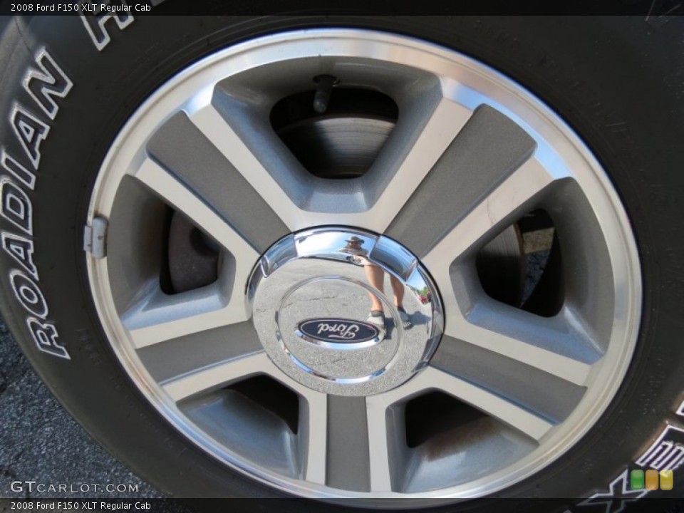 2008 Ford F150 XLT Regular Cab Wheel and Tire Photo #80884429