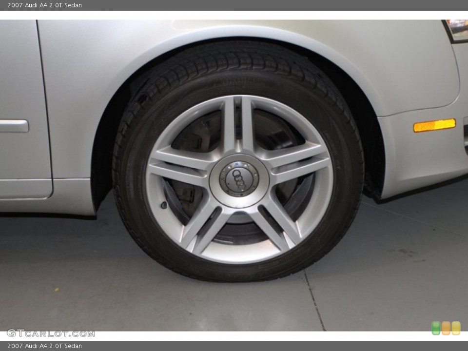 2007 Audi A4 2.0T Sedan Wheel and Tire Photo #80884718