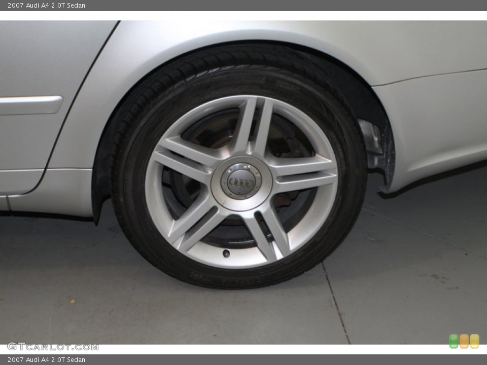 2007 Audi A4 2.0T Sedan Wheel and Tire Photo #80884837