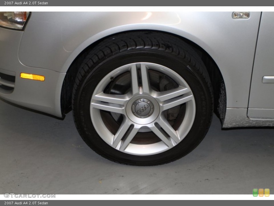 2007 Audi A4 2.0T Sedan Wheel and Tire Photo #80884850