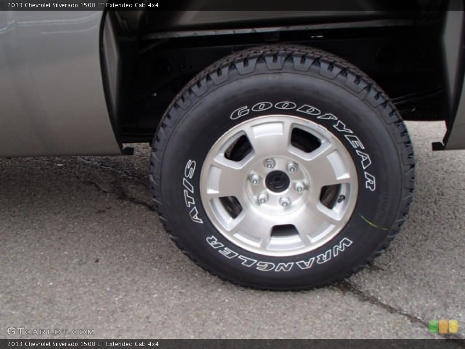 2013 Chevrolet Silverado 1500 LT Extended Cab 4x4 Wheel and Tire Photo #80887868