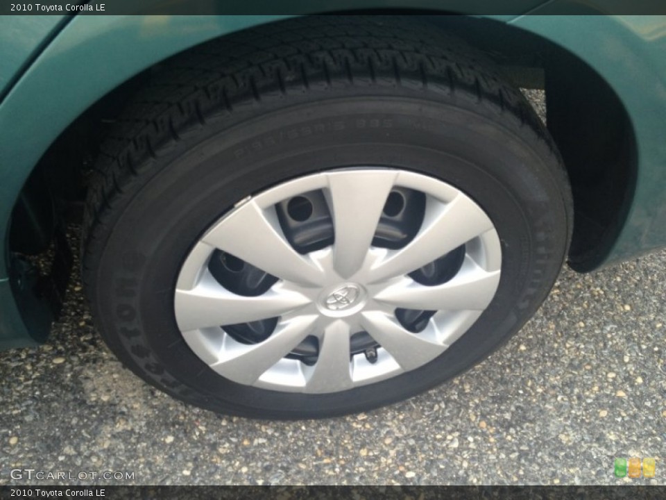 2010 Toyota Corolla LE Wheel and Tire Photo #80891491