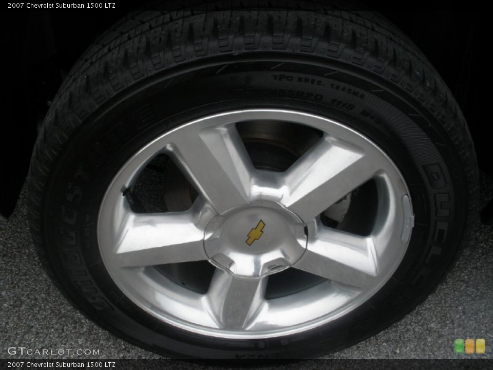 2007 Chevrolet Suburban 1500 LTZ Wheel and Tire Photo #80909709