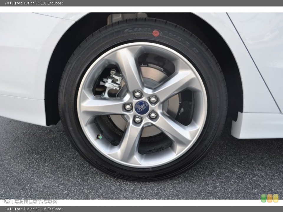 2013 Ford Fusion SE 1.6 EcoBoost Wheel and Tire Photo #80914989