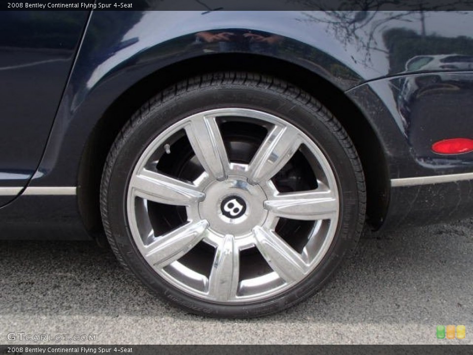 2008 Bentley Continental Flying Spur 4-Seat Wheel and Tire Photo #80916093