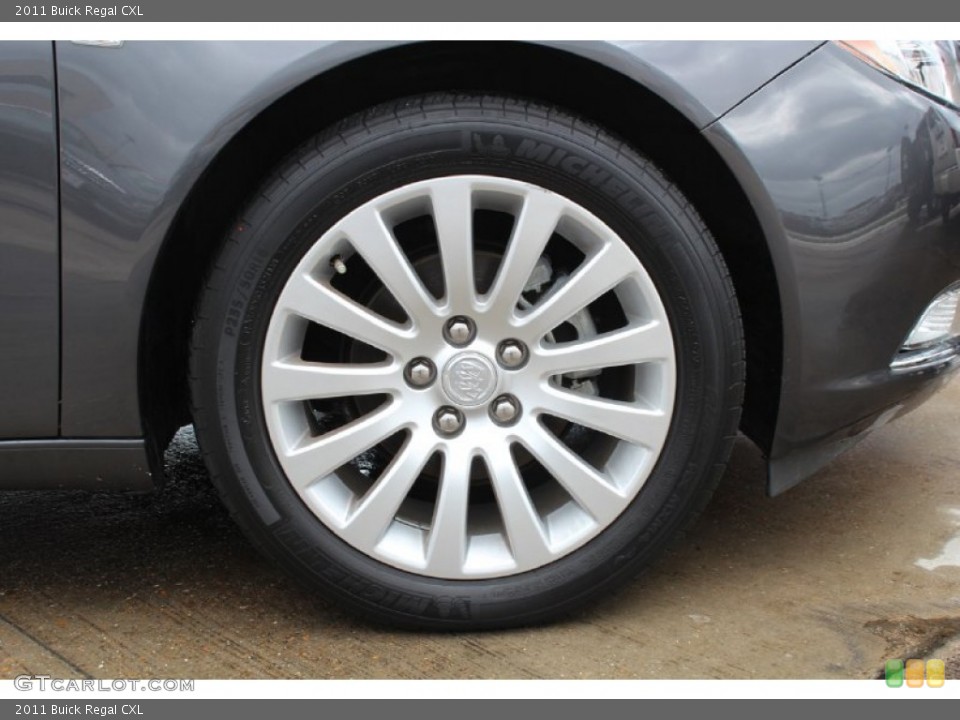 2011 Buick Regal CXL Wheel and Tire Photo #80917410