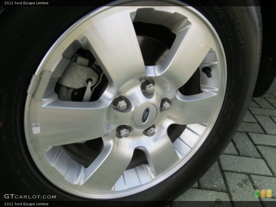 2012 Ford Escape Limited Wheel and Tire Photo #80917656