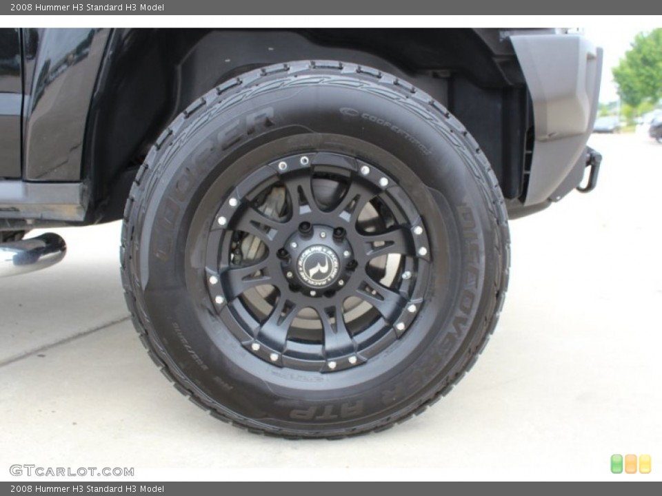 2008 Hummer H3 Custom Wheel and Tire Photo #80921671