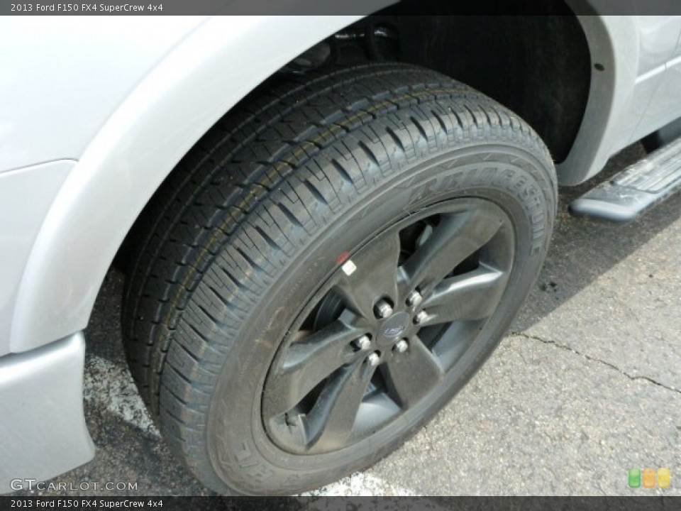 2013 Ford F150 FX4 SuperCrew 4x4 Wheel and Tire Photo #80937065