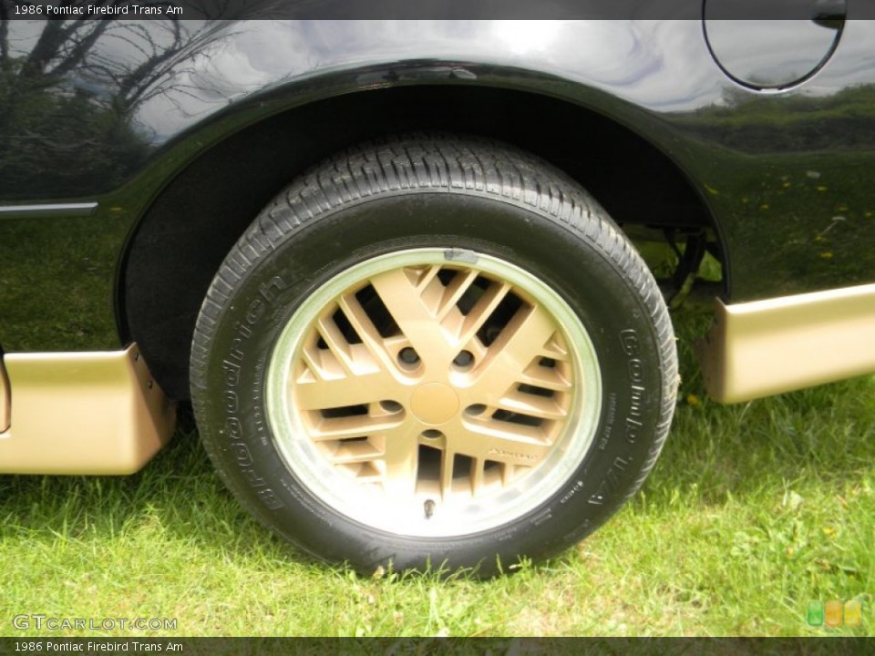 1986 Pontiac Firebird Trans Am Wheel and Tire Photo #80937735