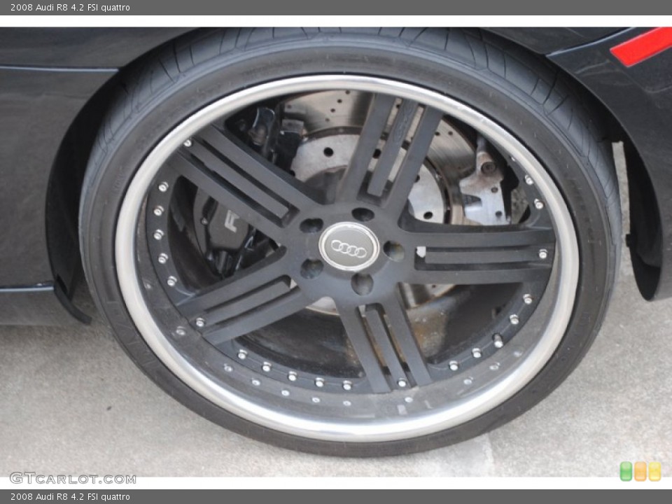 2008 Audi R8 Custom Wheel and Tire Photo #80940038