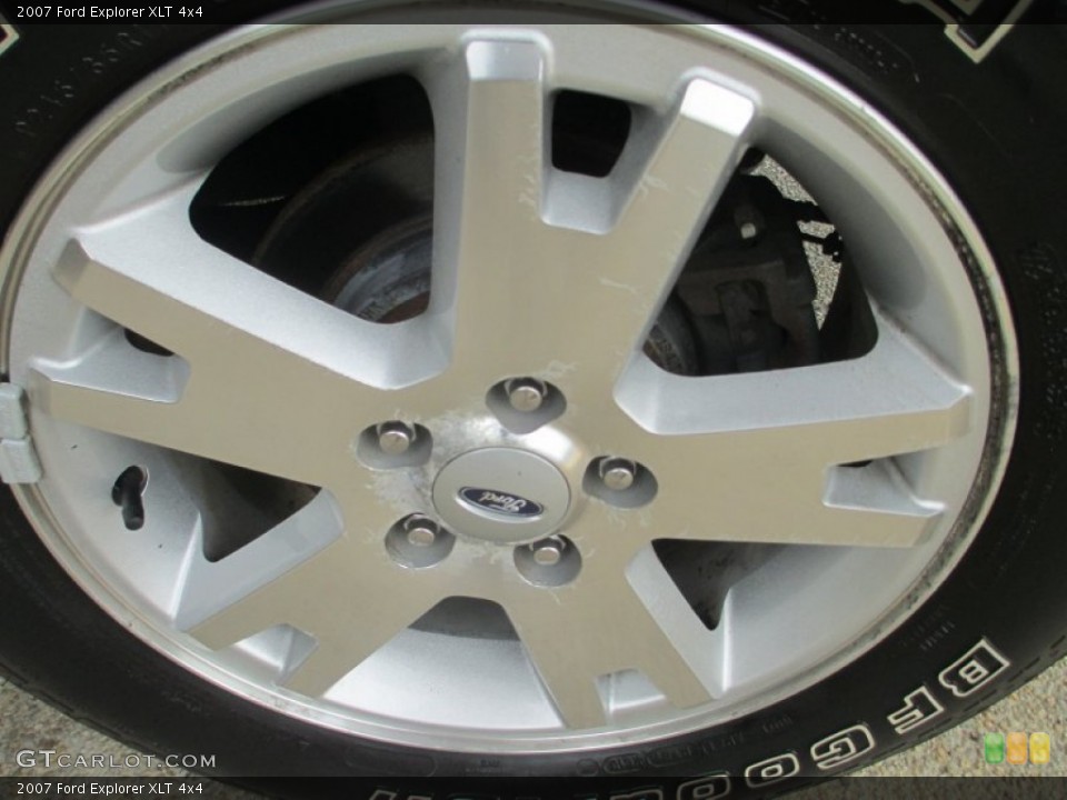 2007 Ford Explorer XLT 4x4 Wheel and Tire Photo #80942232