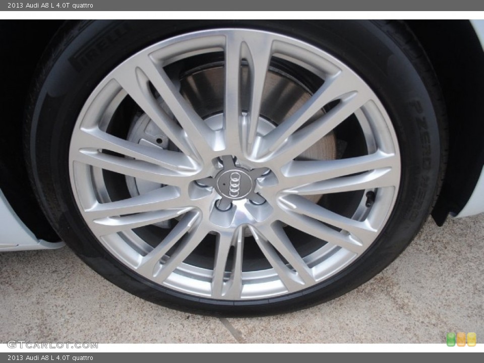 2013 Audi A8 L 4.0T quattro Wheel and Tire Photo #80944855