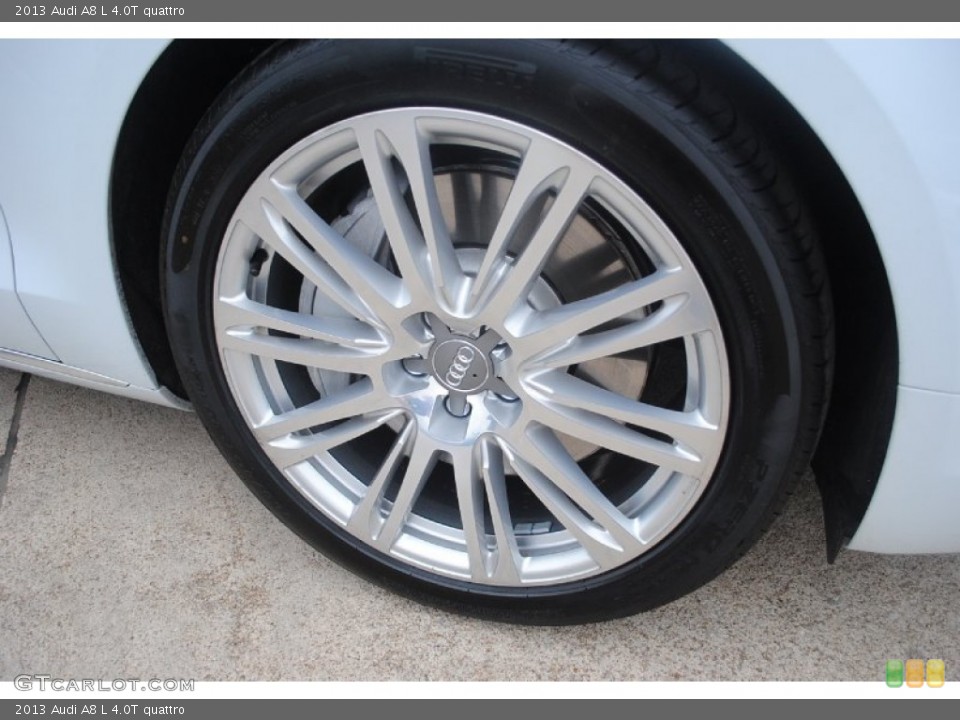 2013 Audi A8 L 4.0T quattro Wheel and Tire Photo #80945320