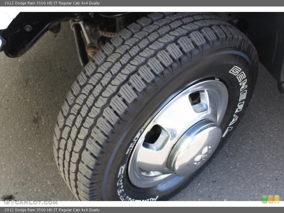 2012 Dodge Ram 3500 HD ST Regular Cab 4x4 Dually Wheel and Tire Photo #80951051