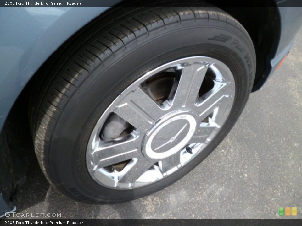 2005 Ford Thunderbird Premium Roadster Wheel and Tire Photo #80951159