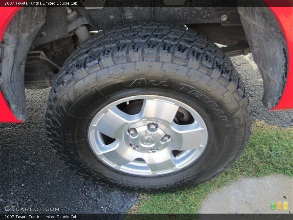 2007 Toyota Tundra Limited Double Cab Wheel and Tire Photo #80951689