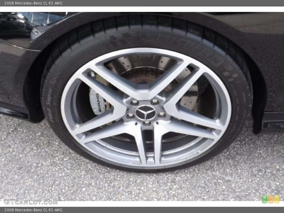 2008 Mercedes-Benz CL 63 AMG Wheel and Tire Photo #80955967