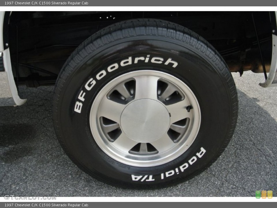 1997 Chevrolet C/K C1500 Silverado Regular Cab Wheel and Tire Photo #80956168