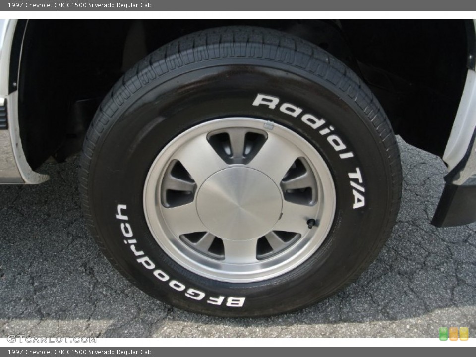 1997 Chevrolet C/K C1500 Silverado Regular Cab Wheel and Tire Photo #80956201