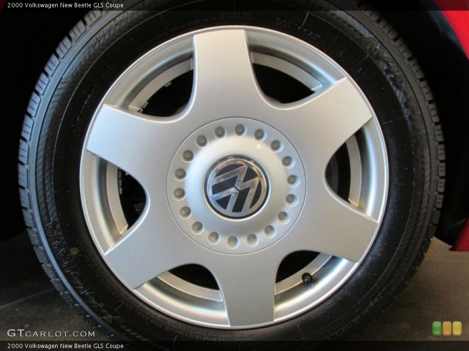 2000 Volkswagen New Beetle GLS Coupe Wheel and Tire Photo #80958670