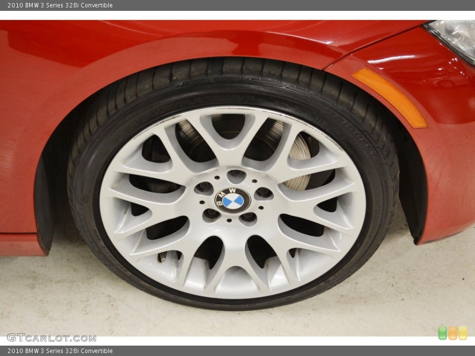 2010 BMW 3 Series 328i Convertible Wheel and Tire Photo #80958775