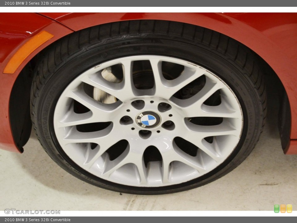 2010 BMW 3 Series 328i Convertible Wheel and Tire Photo #80958908