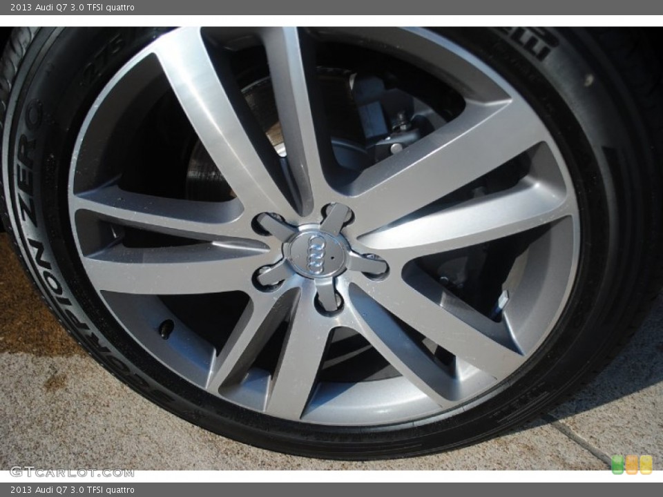 2013 Audi Q7 3.0 TFSI quattro Wheel and Tire Photo #80959972