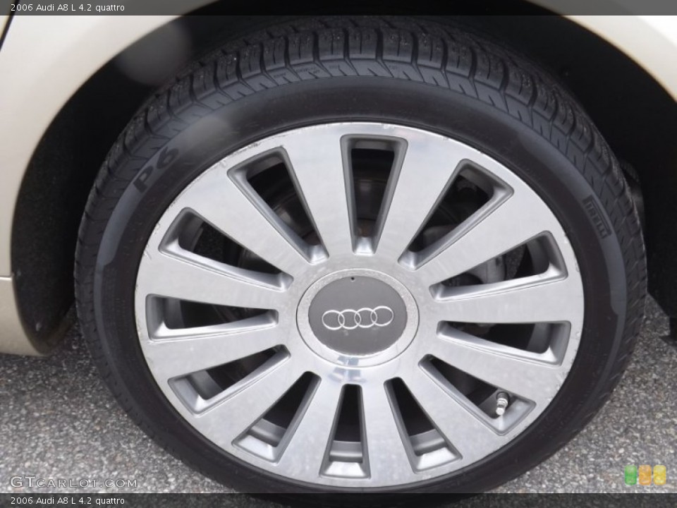 2006 Audi A8 L 4.2 quattro Wheel and Tire Photo #80962981