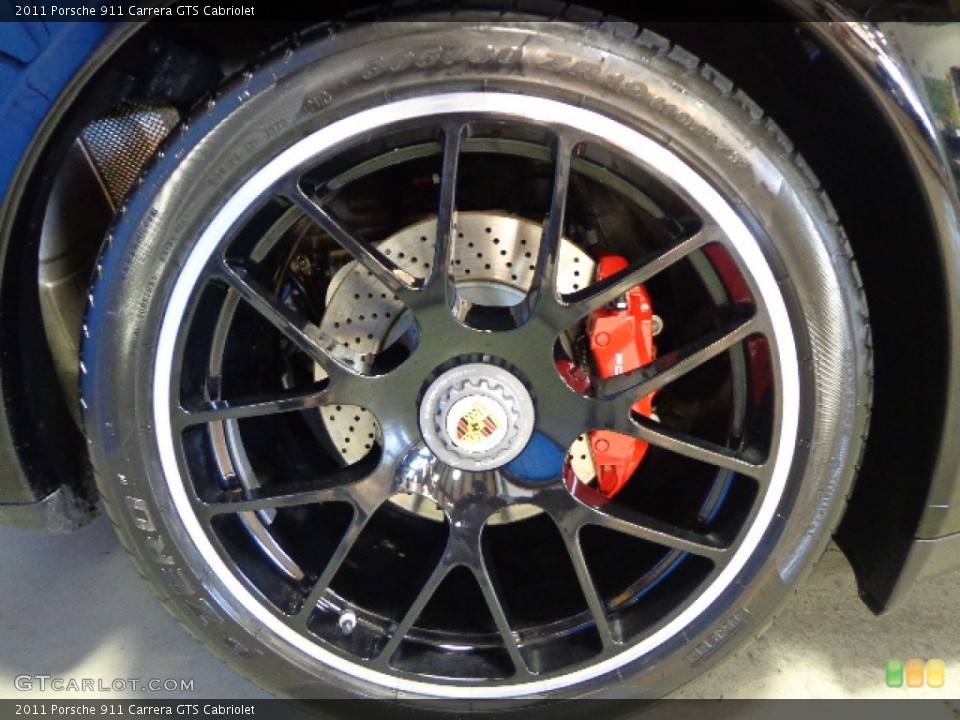 2011 Porsche 911 Carrera GTS Cabriolet Wheel and Tire Photo #80966547