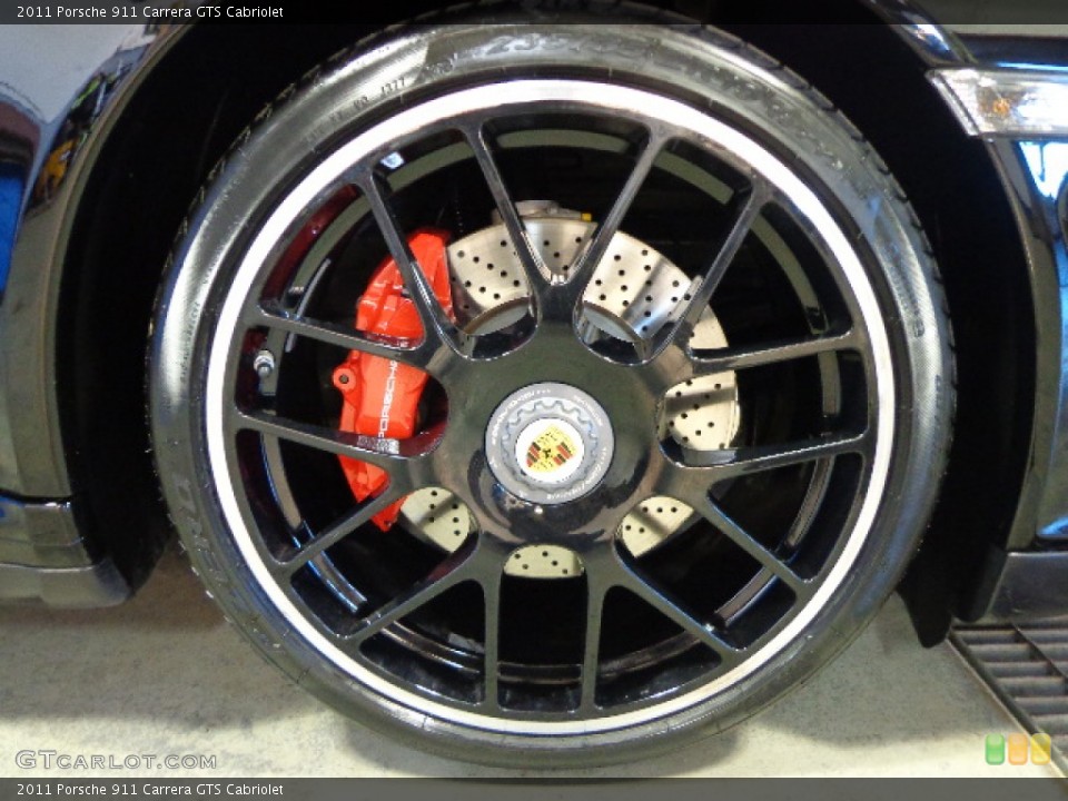 2011 Porsche 911 Carrera GTS Cabriolet Wheel and Tire Photo #80966565