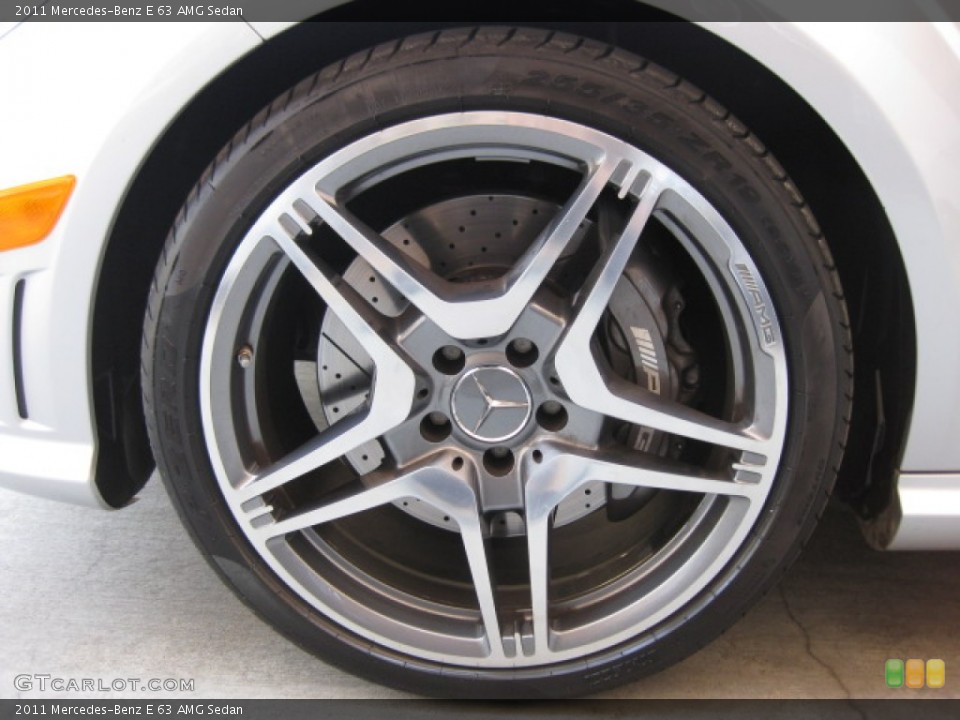2011 Mercedes-Benz E 63 AMG Sedan Wheel and Tire Photo #80966898