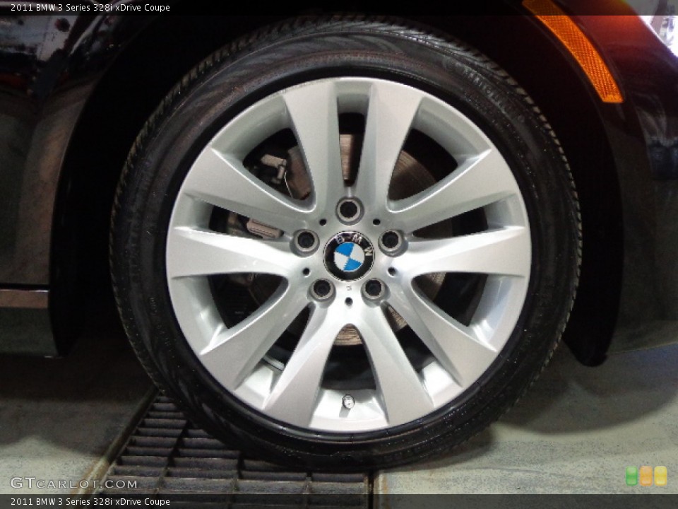 2011 BMW 3 Series 328i xDrive Coupe Wheel and Tire Photo #80968733