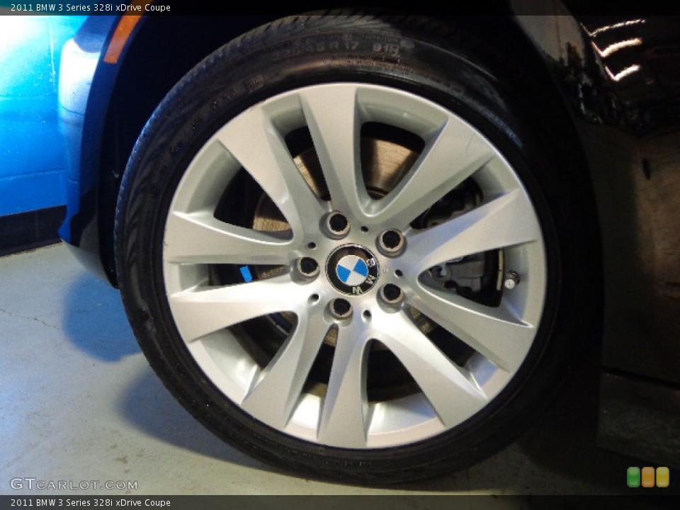 2011 BMW 3 Series 328i xDrive Coupe Wheel and Tire Photo #80968753